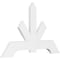 Ekena Millwork Vanguard Architectural Grade PVC Gable Bracket, 60"W x 37 1/2"H x 2"D x 6"F, 15/12 Pitch GBP060X38X0206VAN00 - alternate 1